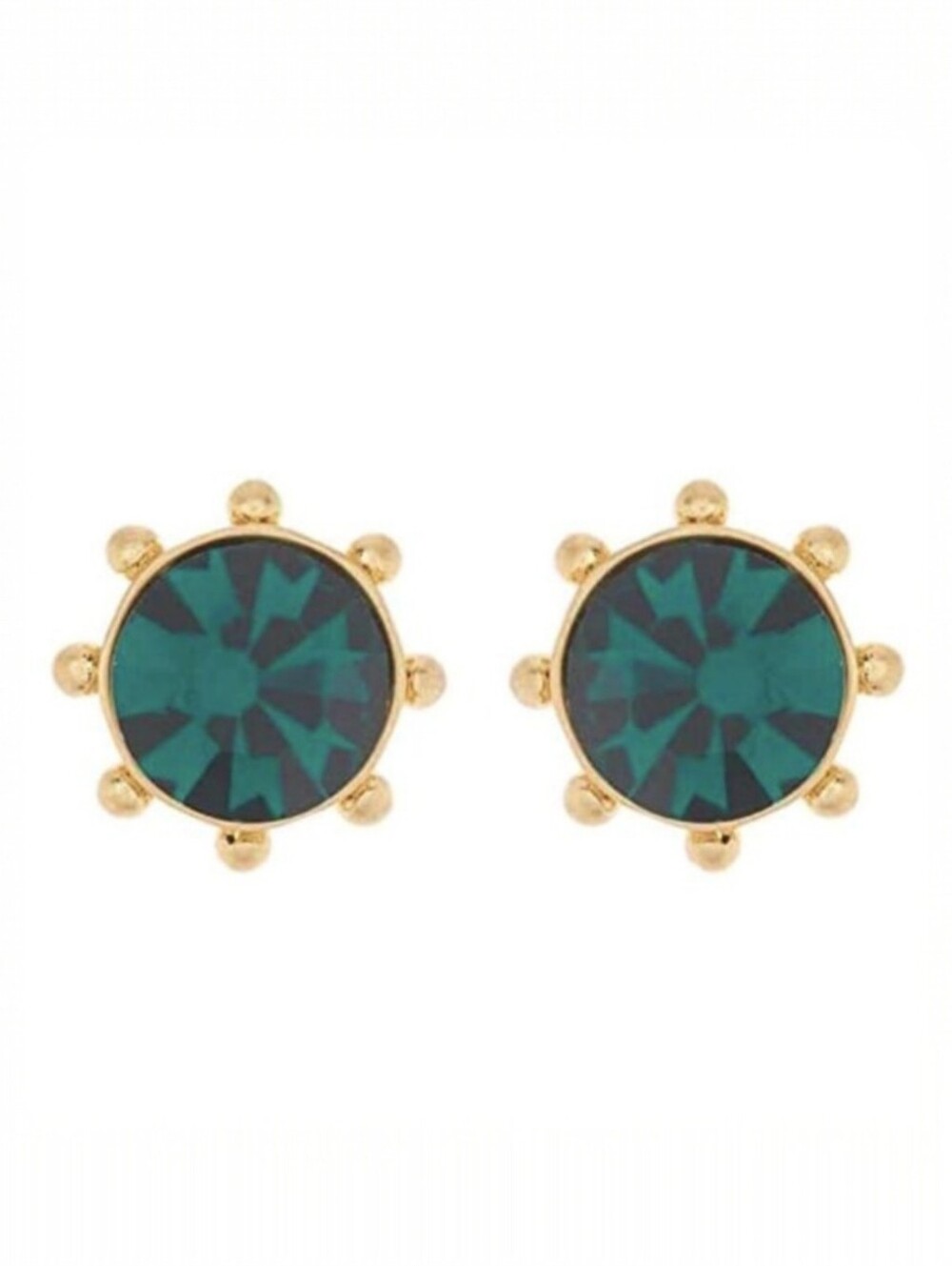 Kate Spade Flying Colors Bezel Stud Earrings